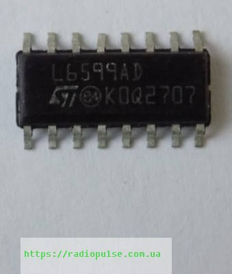 

Микросхема L6599ATD ( L6599AD , L6599D ) , so-16