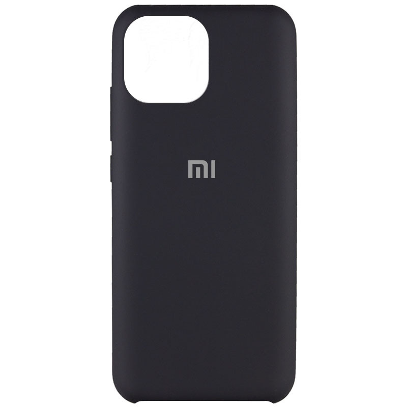 

Силиконовый чехол Silicone Cover на телефон Xiaomi Mi 11 / Сяоми Ми 11 Черный