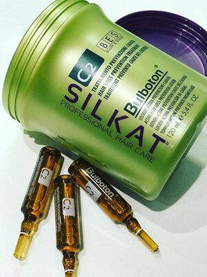 

Активный лосьон от выпадения волос BES SILKAT BULBOTON (12×10 мл.), Силкат Бульботон