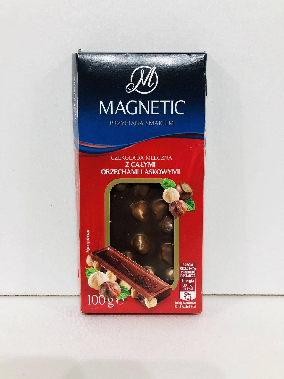 

Magnetic Czekolada Mleczna z Orzechami 100г