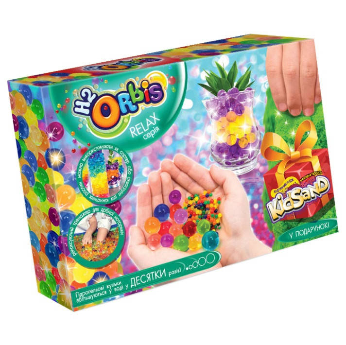 

Набір для креативної творчості "H2Orbis Relax Box" RLX-01-01U (Danko Toys) (укр.)