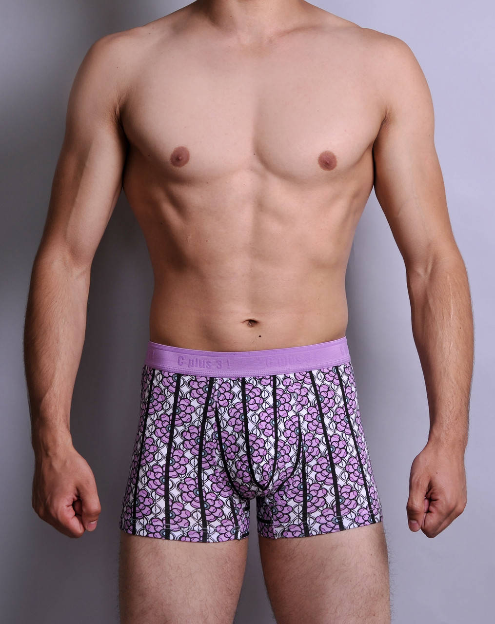 

Мужские трусы - боксеры C+3 829 XL розовые, Розовый