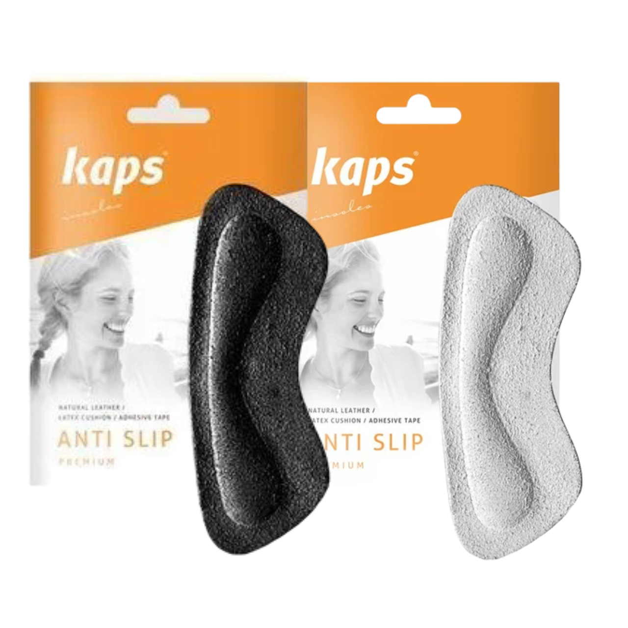 

Kaps Anti Slip Кожаные наклейки на задник обуви предотвращает натирание ног 1 пара (2 цвета на выбор)