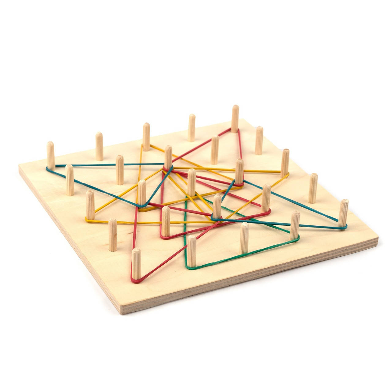 

Математический планшет 5х5 Komarovtoys А373 (геоборд)