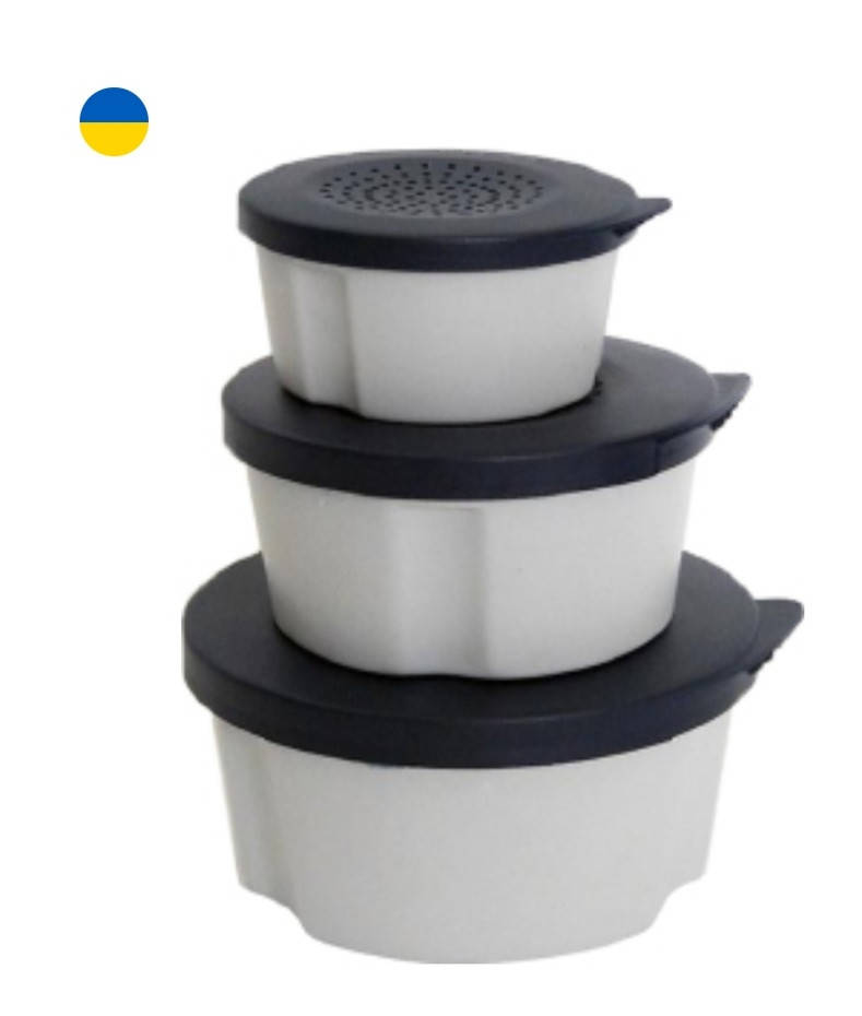 

Коробка - червячница (Матрешка)AQWATECH 2211 .3 штуки