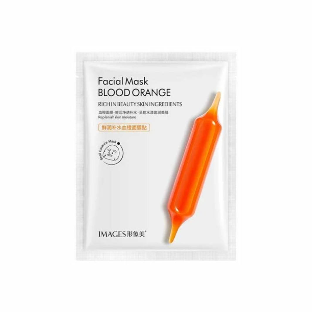 

Тканевая маска с апельсином Юдзу Images Blood Orange Faciak Mask