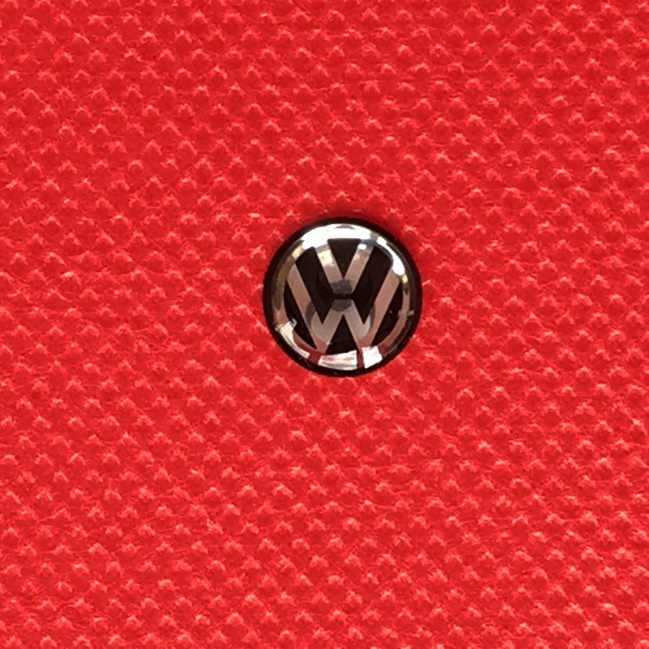 

Логотип для авто ключа VW фольцваген черный 10мм