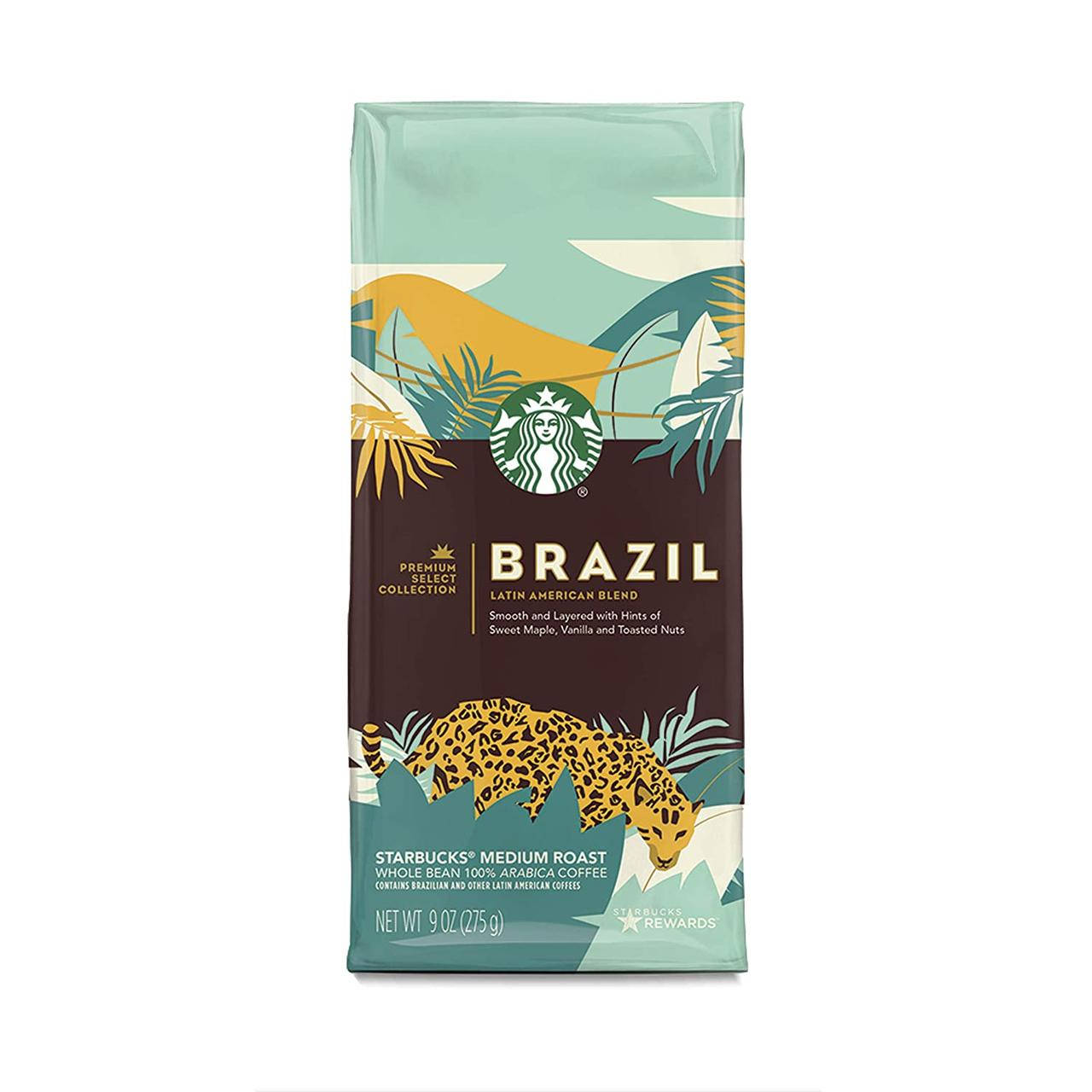 

Кофе в зернах Starbucks Brazil Medium Roast Coffee 255g