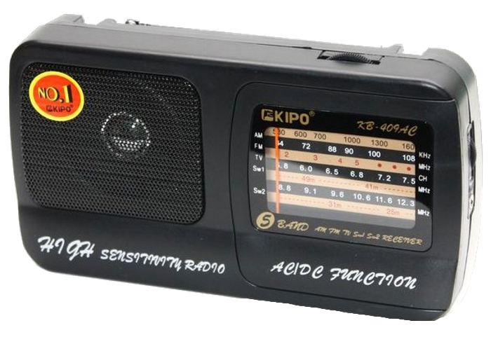 

Радиоприемник KIPO KB-409AC - мощный Фм радиоприемник c usb, Fm радио (b294) и