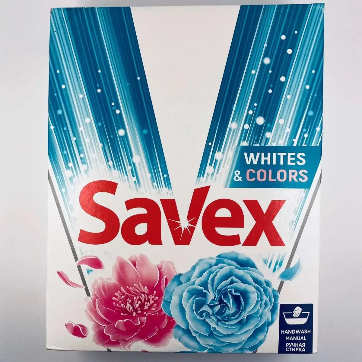 

Стиральный порошок SAVEX PREMIUM 2в1, 400 гр. ручная стирка (22 шт./уп.)