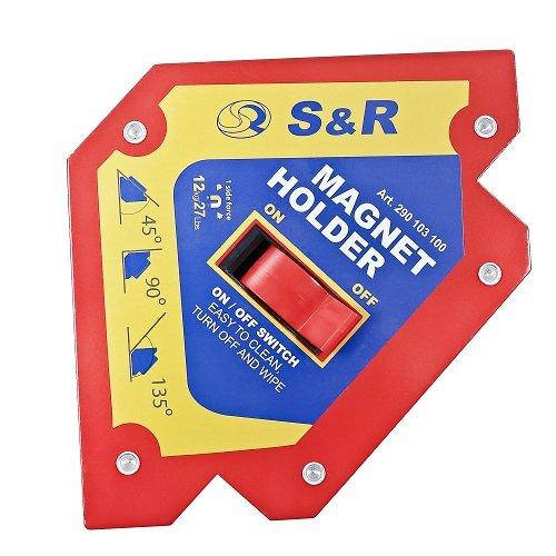 

Магнитный держатель S&R с переключателем On/Off 25 кг 45 90 135
