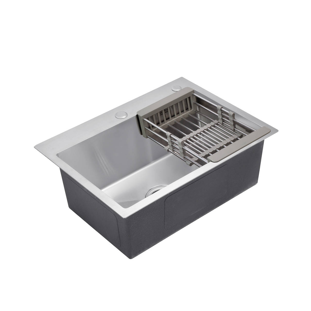 

Кухонная мойка Kroner Handmade KRP Gebürstet-5843HM (3.0/1.0 мм) 215 нерж. 5843