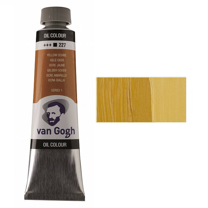 

Краска масляная Van Gogh (227) Охра желтая, 40 мл, Royal Talens