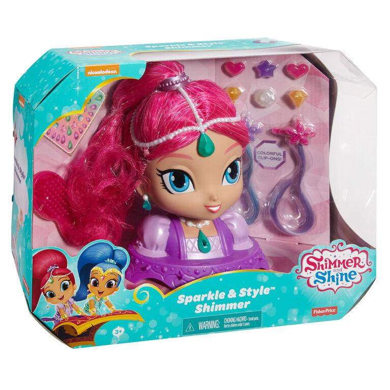 

Кукла манекен для причёсок Shimmer & Shine - Сияющая прическа Шиммер