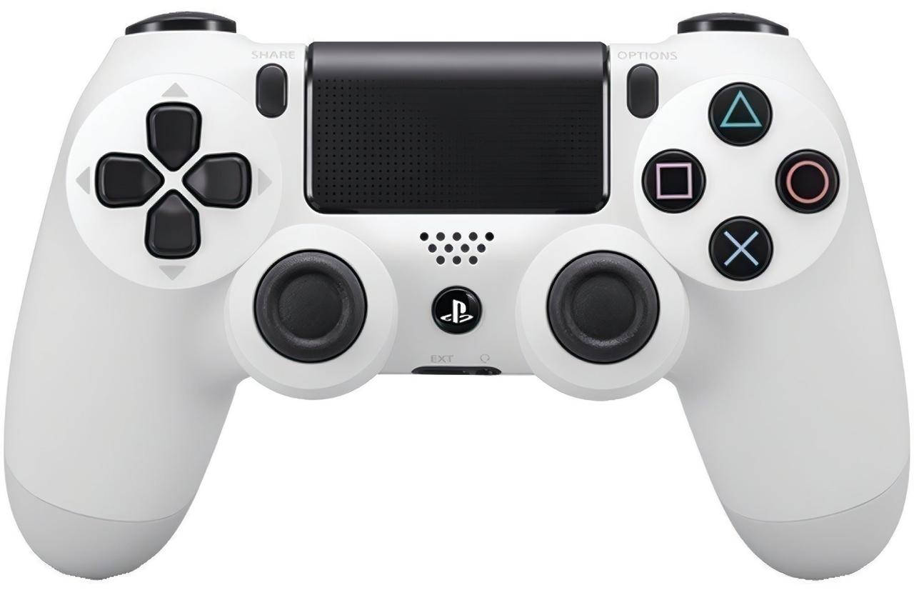

Беспроводной bluetooth джойстик PS4 SONY PlayStation (Белый)