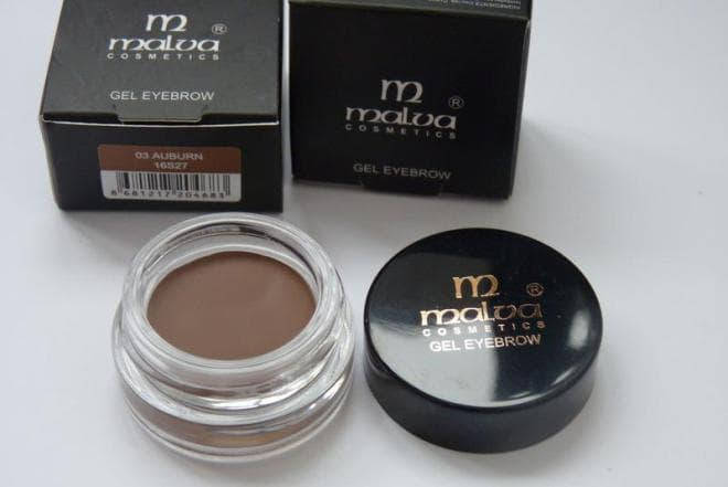 

Помадка для бровей Malva Cosmetics Gel Eyebrow,тон № 03 Auburn