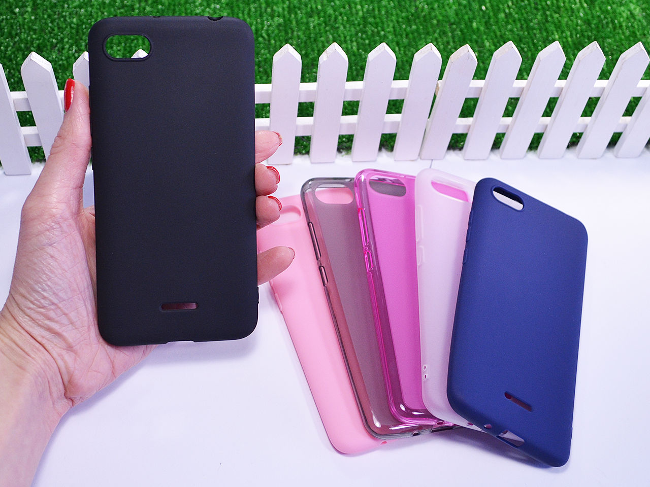 

Силиконовый TPU чехол для Xiaomi Redmi 6A