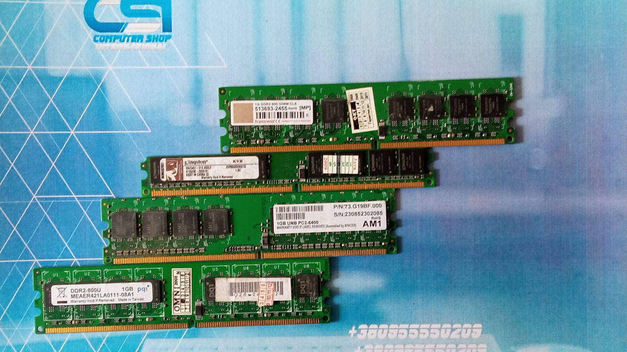 

Оперативная память, озу, ram, ddr2, 1 гб, 533, 667, 800 мгц