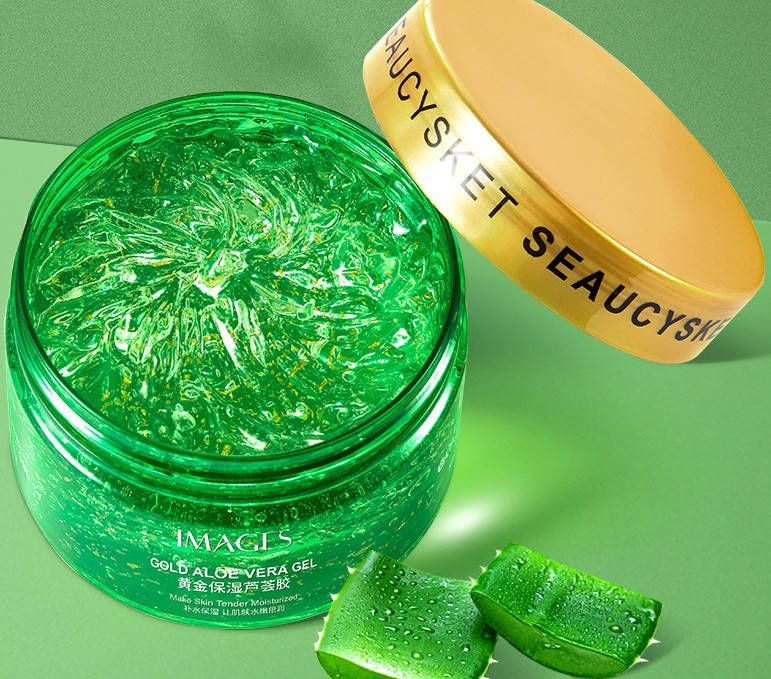 

Гель для лица с Алое Вера и золотом IMAGES Beauty Gold Aloe Vera Gel (120г)