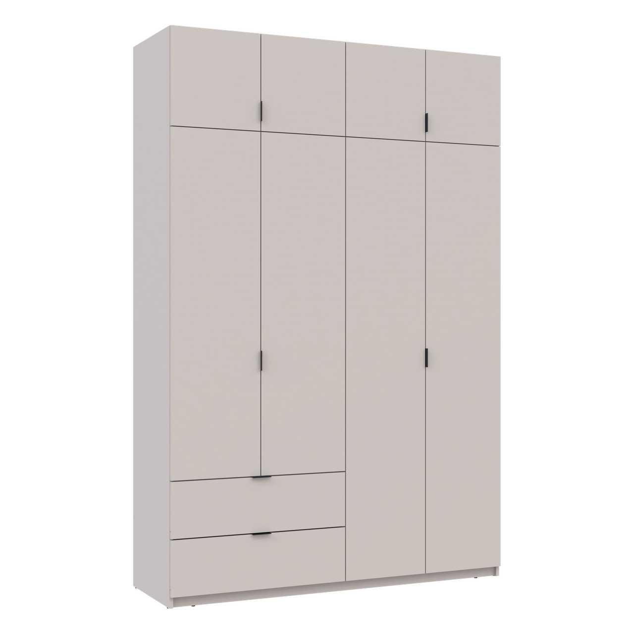 Розпашна Шафа для одягу Doros Лукас Кашемір 180х50х240 (80737729) 7