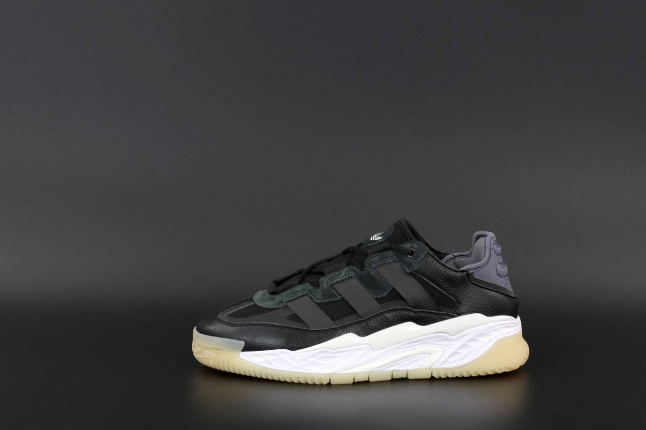 

Мужские кроссовки Adidas Niteball Black-White (Черно-Белый) 43
