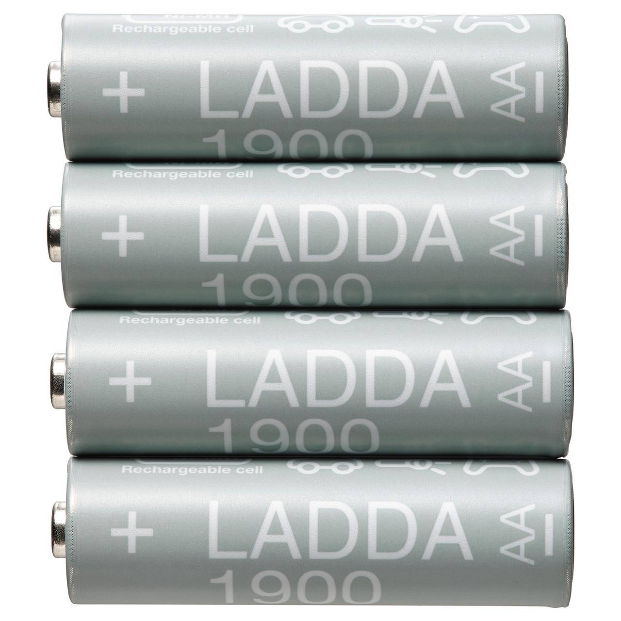 

Аккумуляторная батарейка IKEA LADDA HR06 AA 1.2V, 1900 мАч (005.098.14)