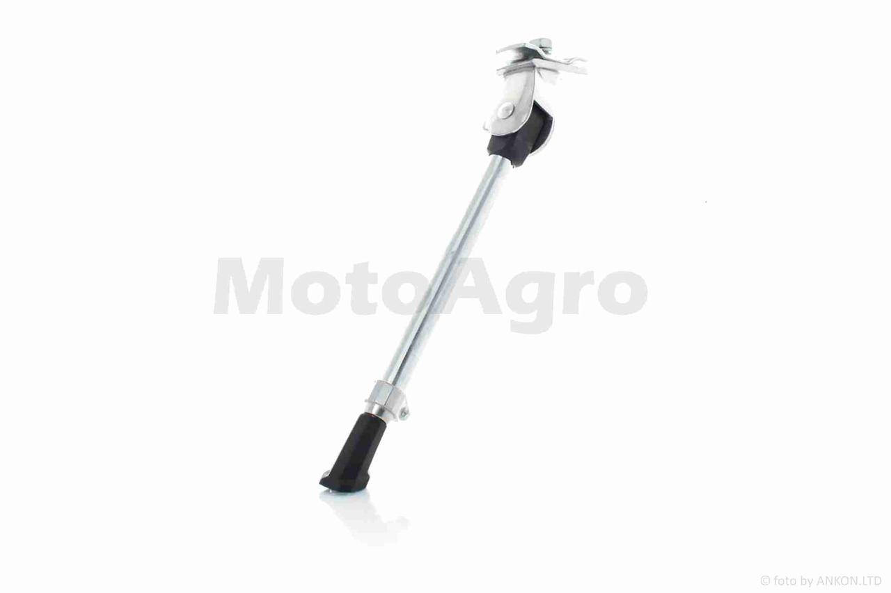 

Подножка стояночная вело боковая, телескоп 24-26", хром