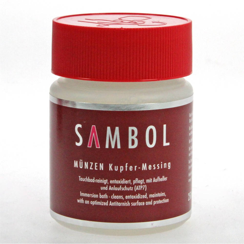 

Средство для чистки монет из меди, латуни - Sambol