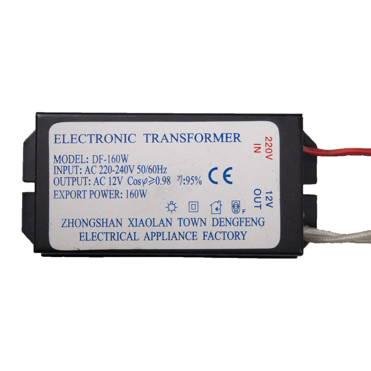 

Трансформатор електронний 160W
