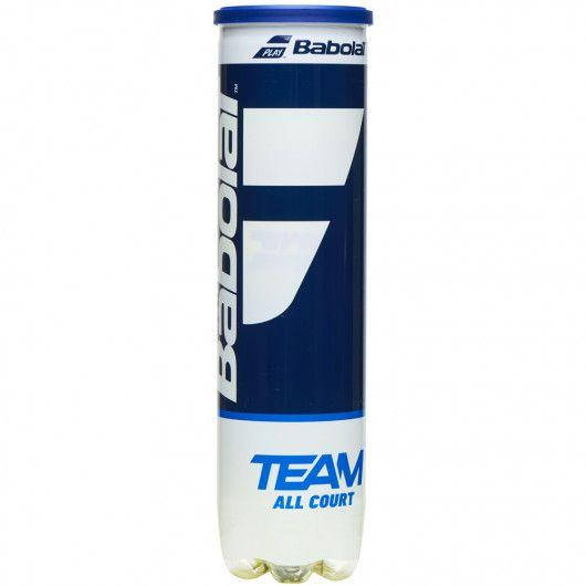 

Новые мячи BABOLAT Team All Court 4 мяча в банке для большого тенниса