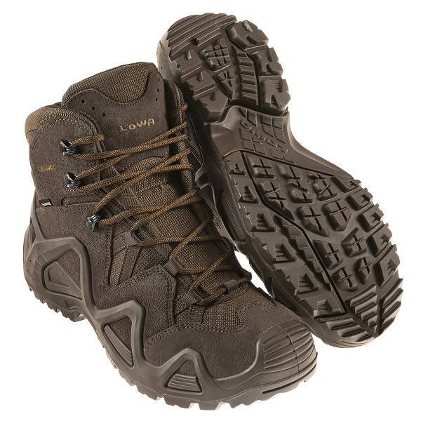 

Ботинки тактические Lowa Zephyr GTX Mid TF Dark Brown 46.5 30 см