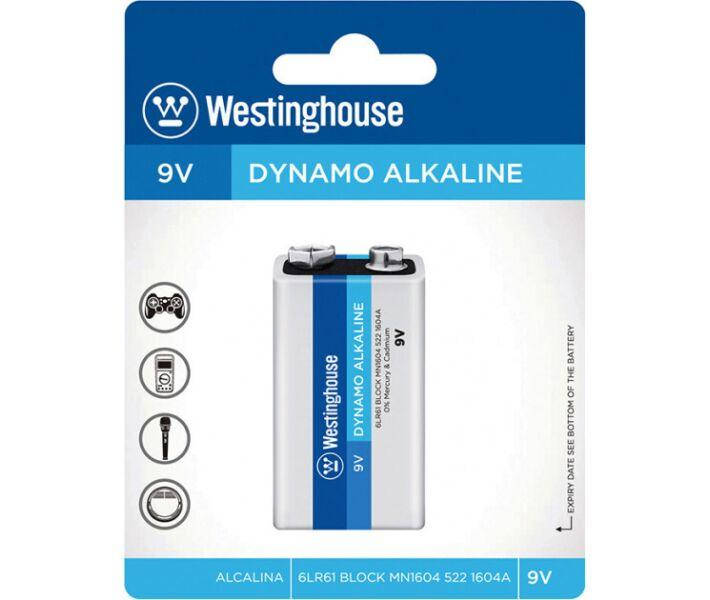 

Батарейка Westinghouse Dynamo Alkaline 9V / 6LR61