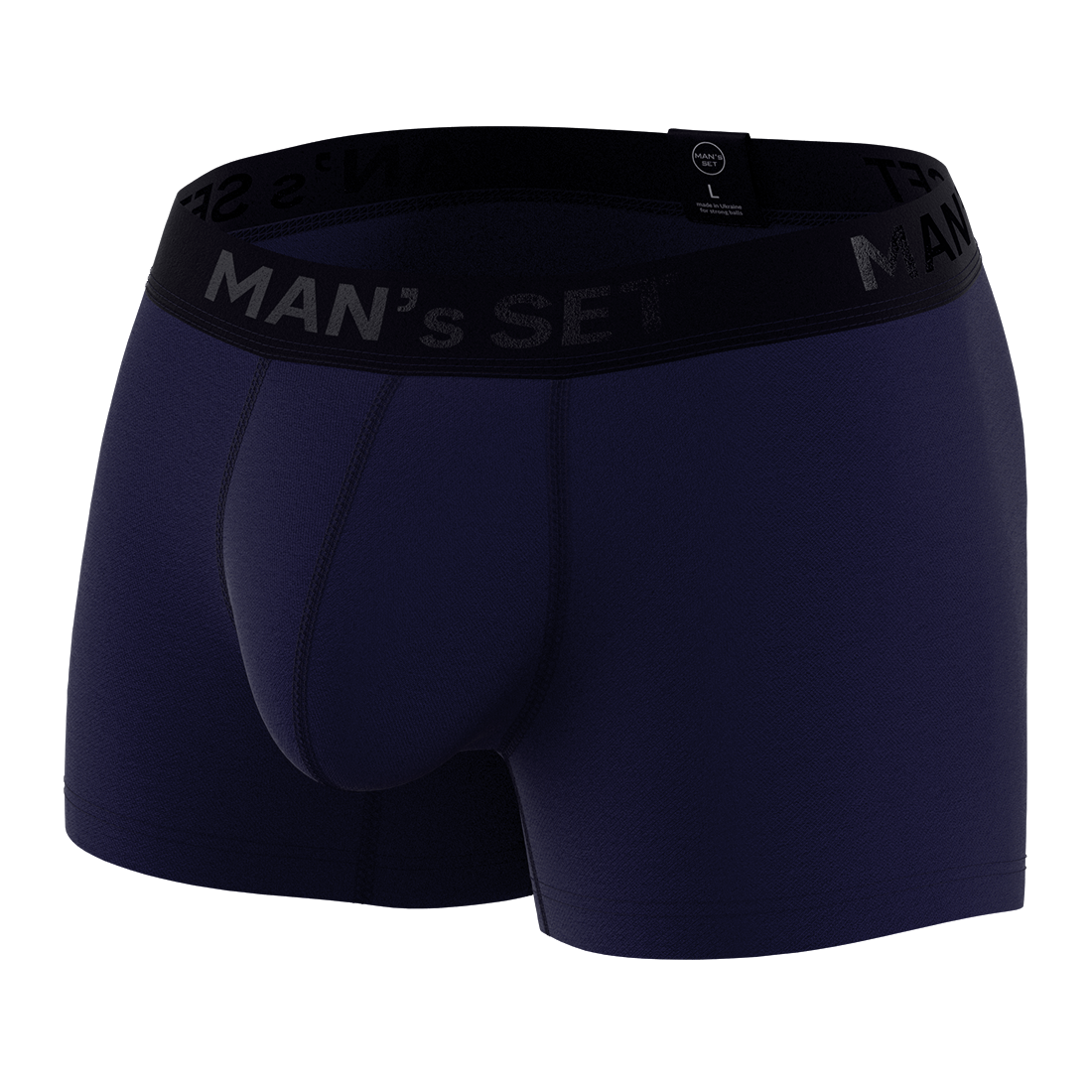 

Мужские анатомические боксеры, Intimate 2.0 Black Series, синий 2XL