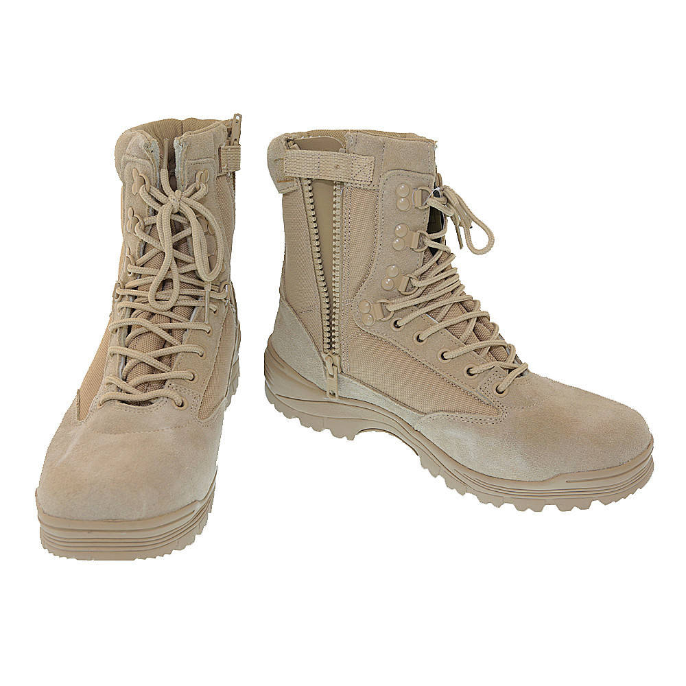 

Mil-Tec YKK KHAKI Черевики тактичні на блискавці, берці розмір 44 12822104