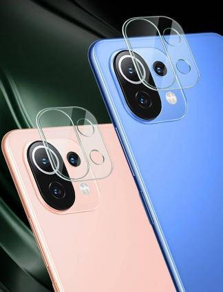 

Прозрачное защитное стекло на камеру Xiaomi Mi 11 lite для камеры, Прозрачный