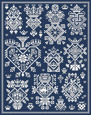

Схема Sacre Coeur Long Dog Samplers LD77