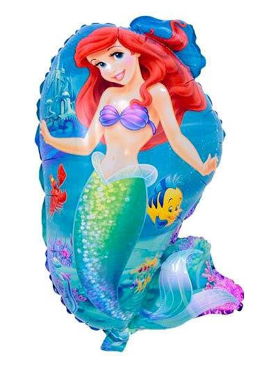 

ШАР "РУСАЛОЧКА АРИЕЛЬ". ДИСНЕЙ РАЗМЕР: 60СМ*40СМ. ПР-ВО:КИТАЙ