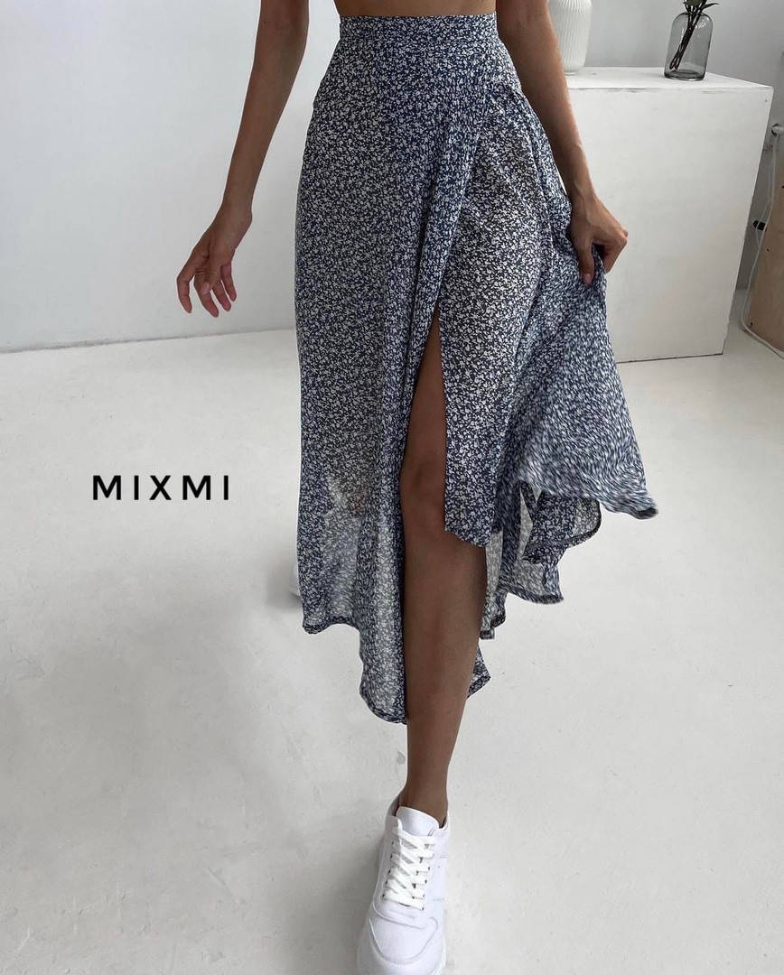 

Длинная летняя юбка Размеры: 42-44, 46-48