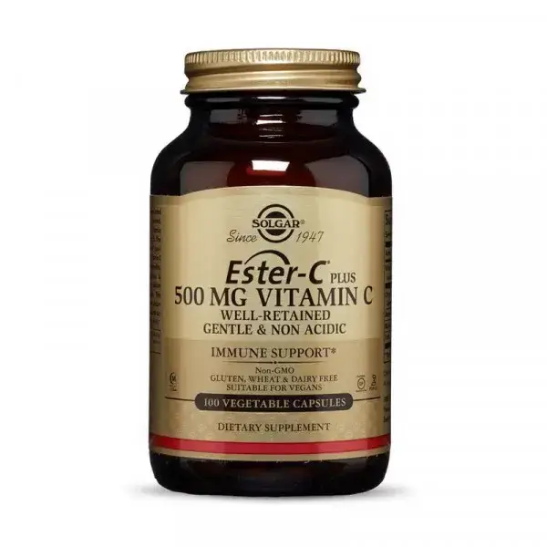 

Витамин С эстер плюс Solgar Ester-C plus 500 mg Vitamin C 100 veg caps