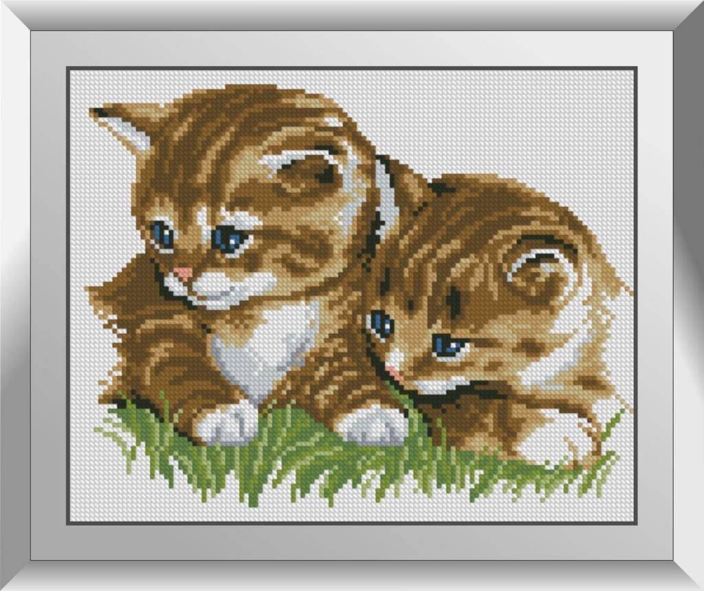

Картина из страз Dream Art Голубоглазые котята (DA-31123) 24 x 30 см (Без подрамника)