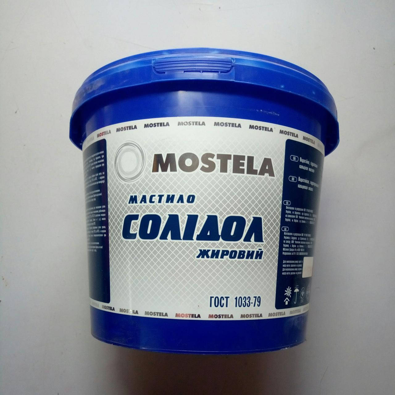 

Смазка СОЛИДОЛ MOSTELA 3.5kg