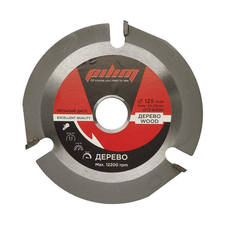 

Диск пильный дерево 125х22,23 PILIM DTZ-61300 (94500)
