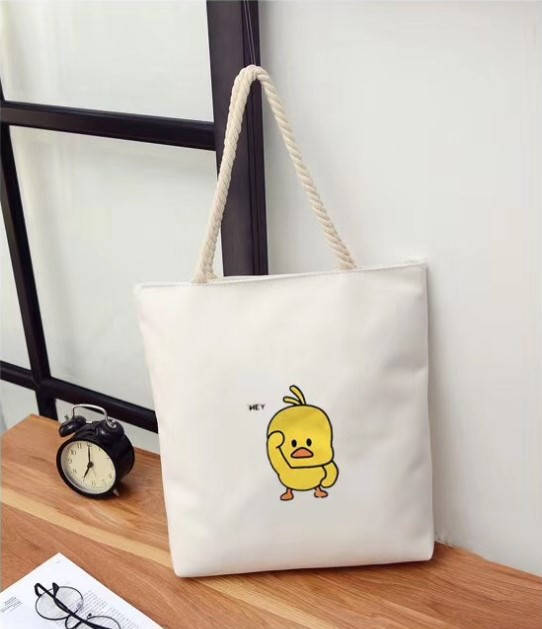 

Сумка шоппер Ципленок Белая, Белый