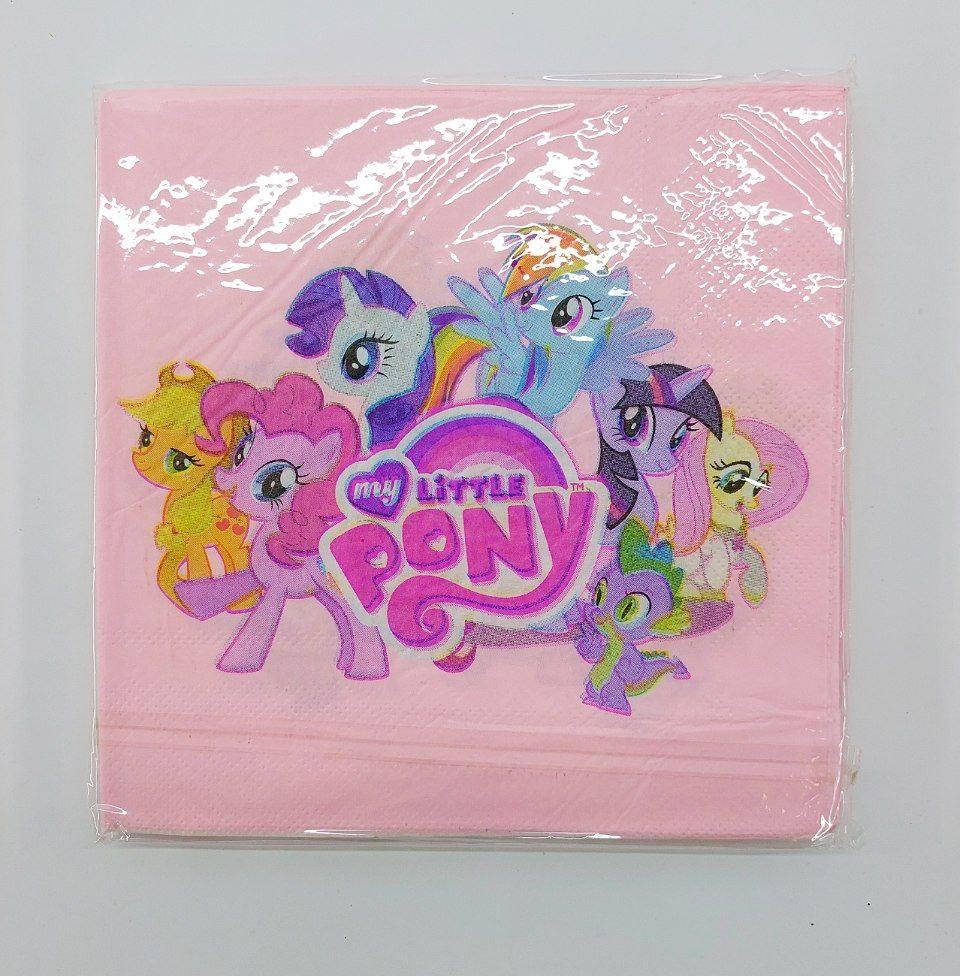 

Салфетки "LITTLE PONY" 20 шт.