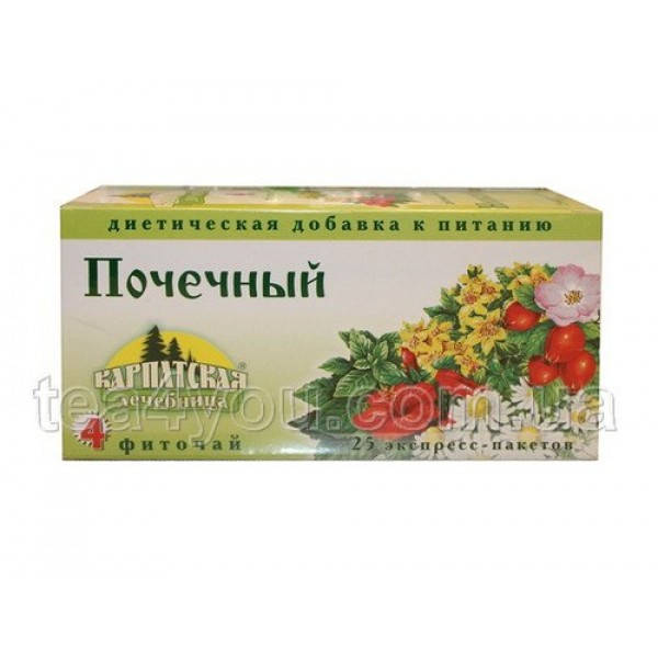 

Чай "Карпатська Лiчниця" Нирковий 25п