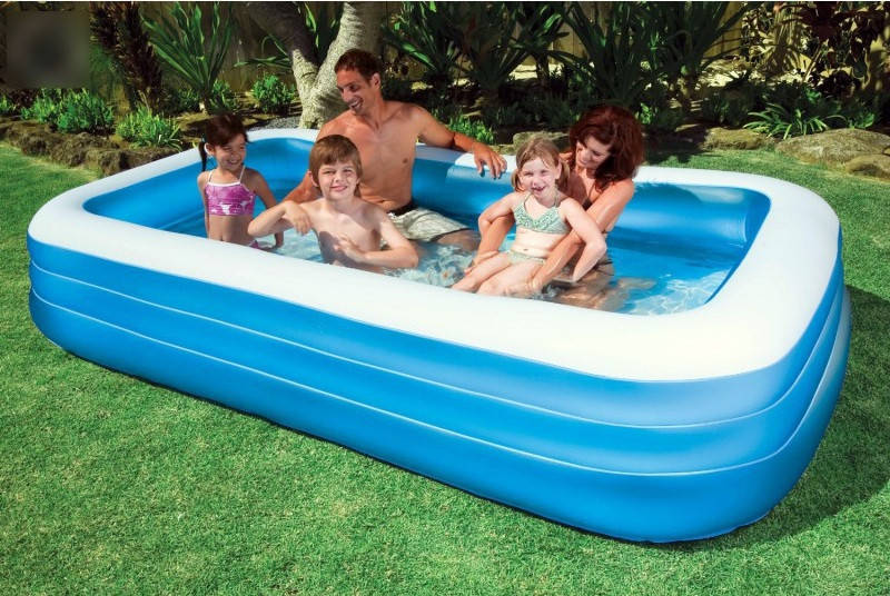 

Детский бассейн Intex 58484, интекс 305*183*56 см, Голубой