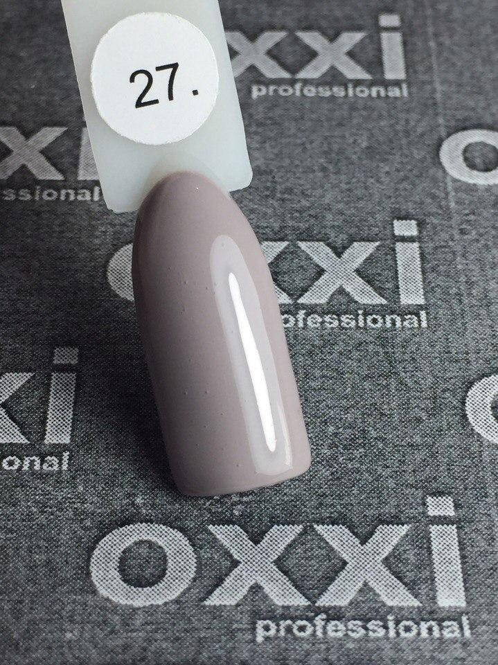 

Гель-лак Oxxi Professional № 27 (Серо-голубой), 10 мл