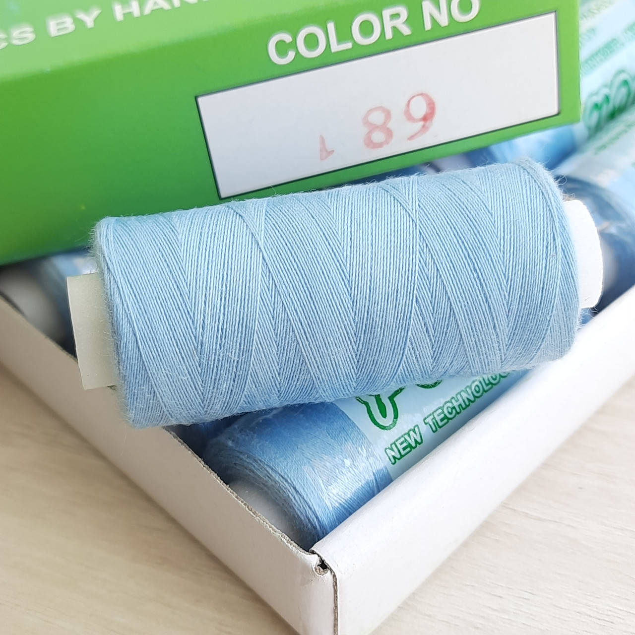 

Нитки Peri №40 котушка 400 ярд, блакитна (189), Фиолетовый