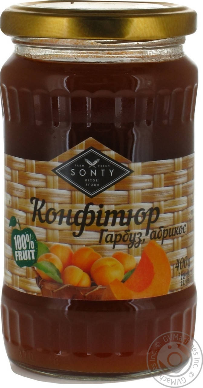 

Конфітюр Гарбуз та Абрикос 400Г