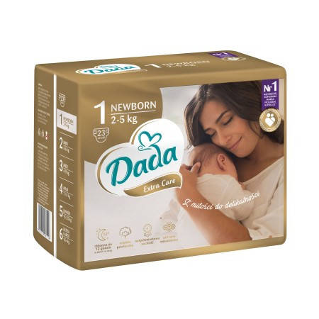 

Підгузки Dada Extra Care 1 (2-5кг), 23шт